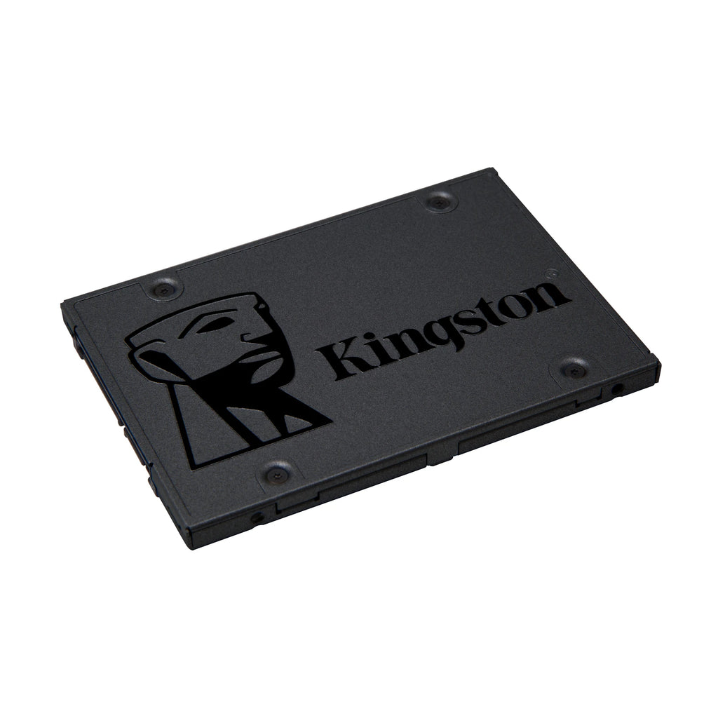 Kingston A400 960 Go — vue produit 2 du SSD sur fond blanc carré — réf. SA400S37/960G