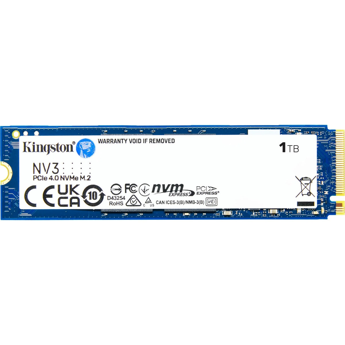 Kingston NV3 1 To SSD M.2 NVMe SNV3S/1000G