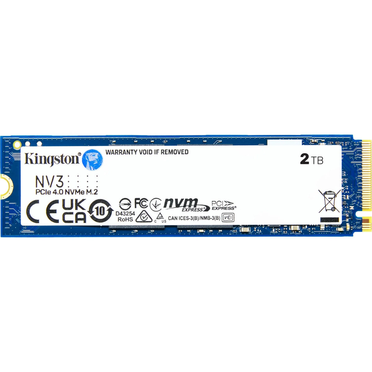 Kingston NV3 2 To SSD M.2 NVMe SNV3S/2000G