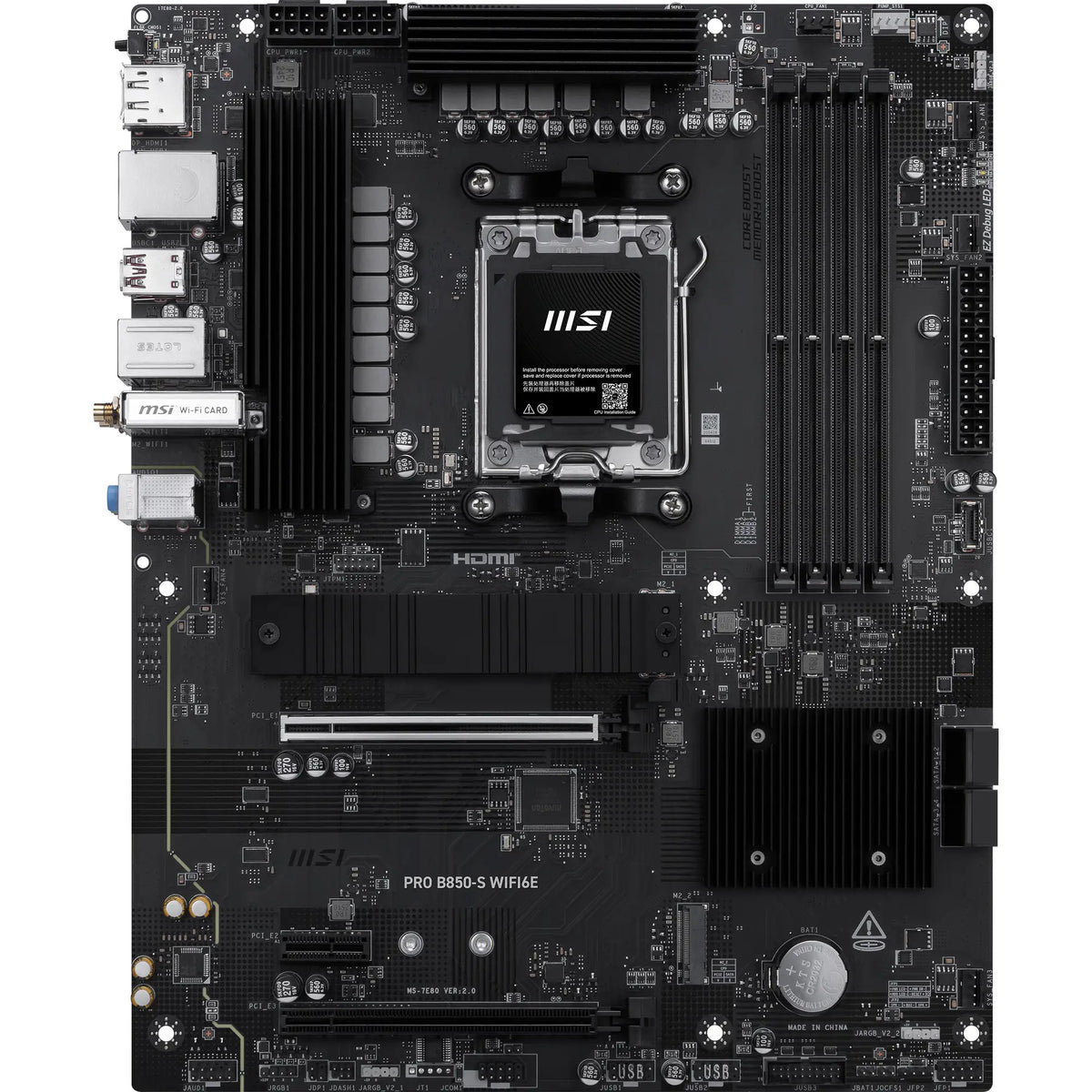 MSI PRO B850-S WIFI6E