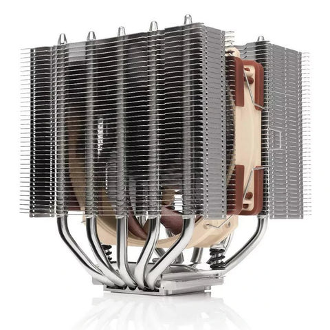 Noctua NH-D12L — vue principale du ventirad CPU sur fond blanc — réf. NH-D12L