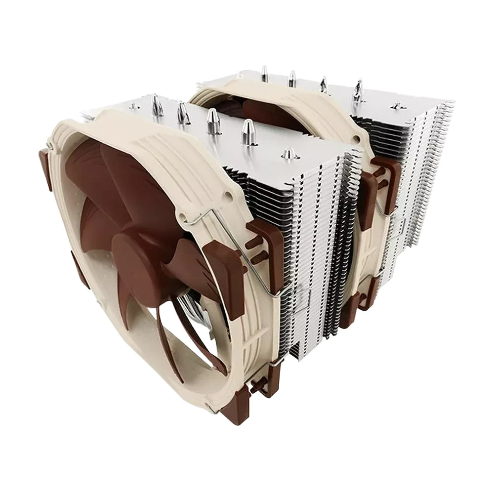 Noctua NH-D15 — vue principale du ventirad CPU sur fond blanc — réf. NH-D15