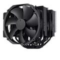 Noctua NH-D15 chromax.black — vue principale du ventirad CPU sur fond blanc — réf. NH-D15-CHROMAX-BLACK