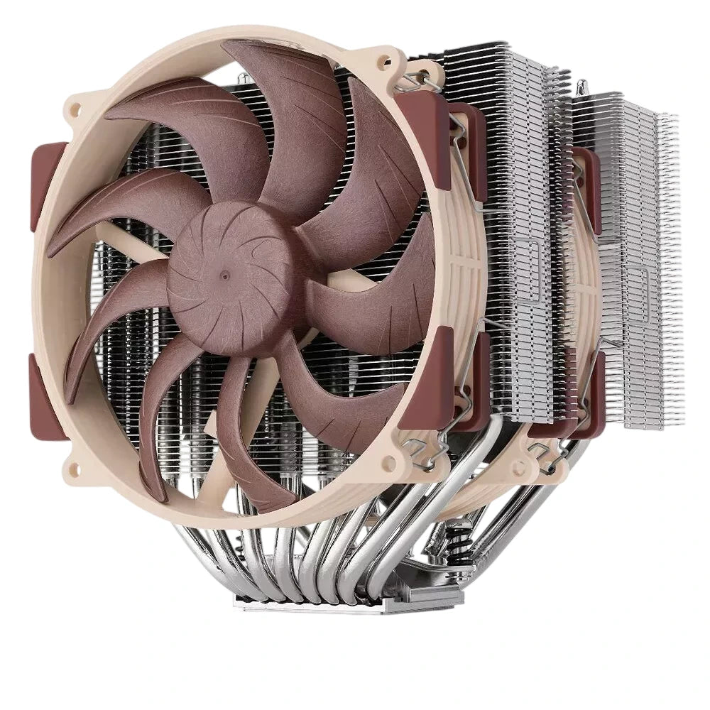 Noctua NH-D15 G2 — vue principale du ventirad CPU sur fond blanc — réf. NH-D15 G2