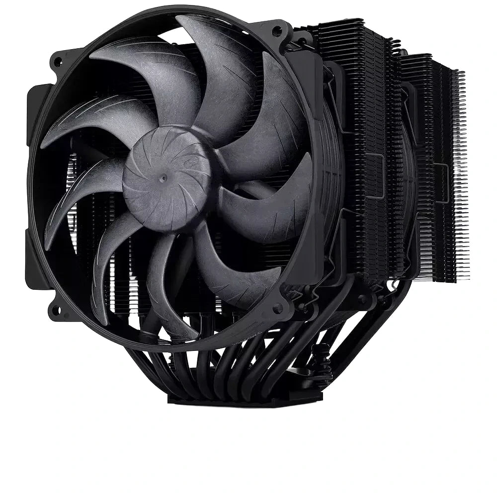 Noctua NH-D15 G2 chromax.black — vue principale du ventirad CPU sur fond blanc — réf. NH-D15 G2 CHROMAX.BLACK