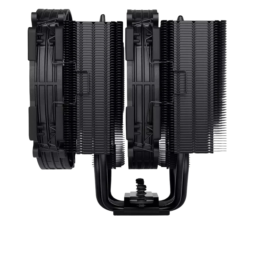 Noctua NH-D15 G2 chromax.black — vue produit 3 du ventirad CPU sur fond blanc — réf. NH-D15 G2 CHROMAX.BLACK