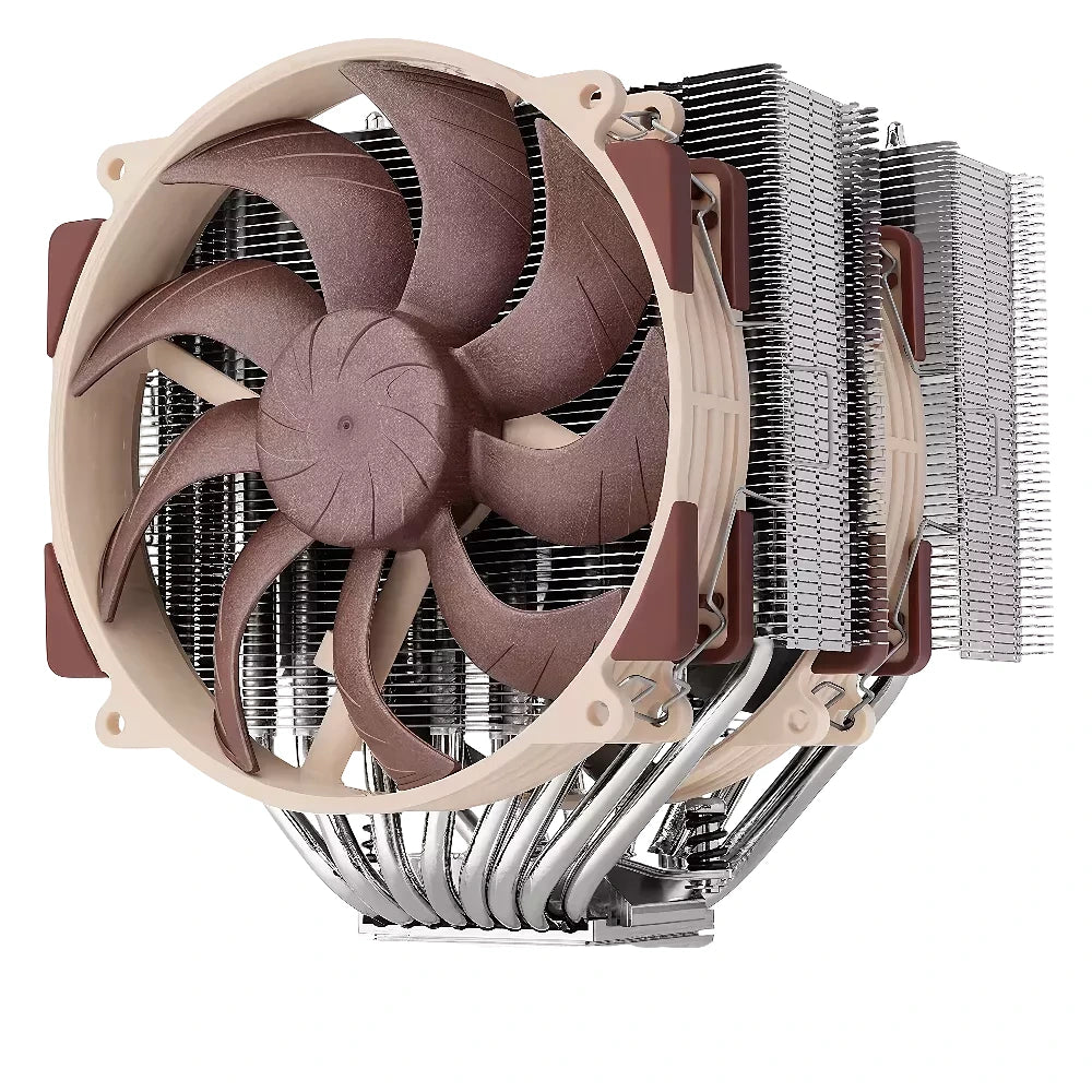 Noctua NH-D15 G2 HBC — vue principale du ventirad CPU sur fond blanc — réf. NH-D15 G2 HBC