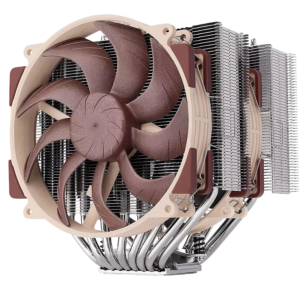 Noctua NH-D15 G2 LBC — vue principale du ventirad CPU sur fond blanc — réf. NH-D15 G2 LBC
