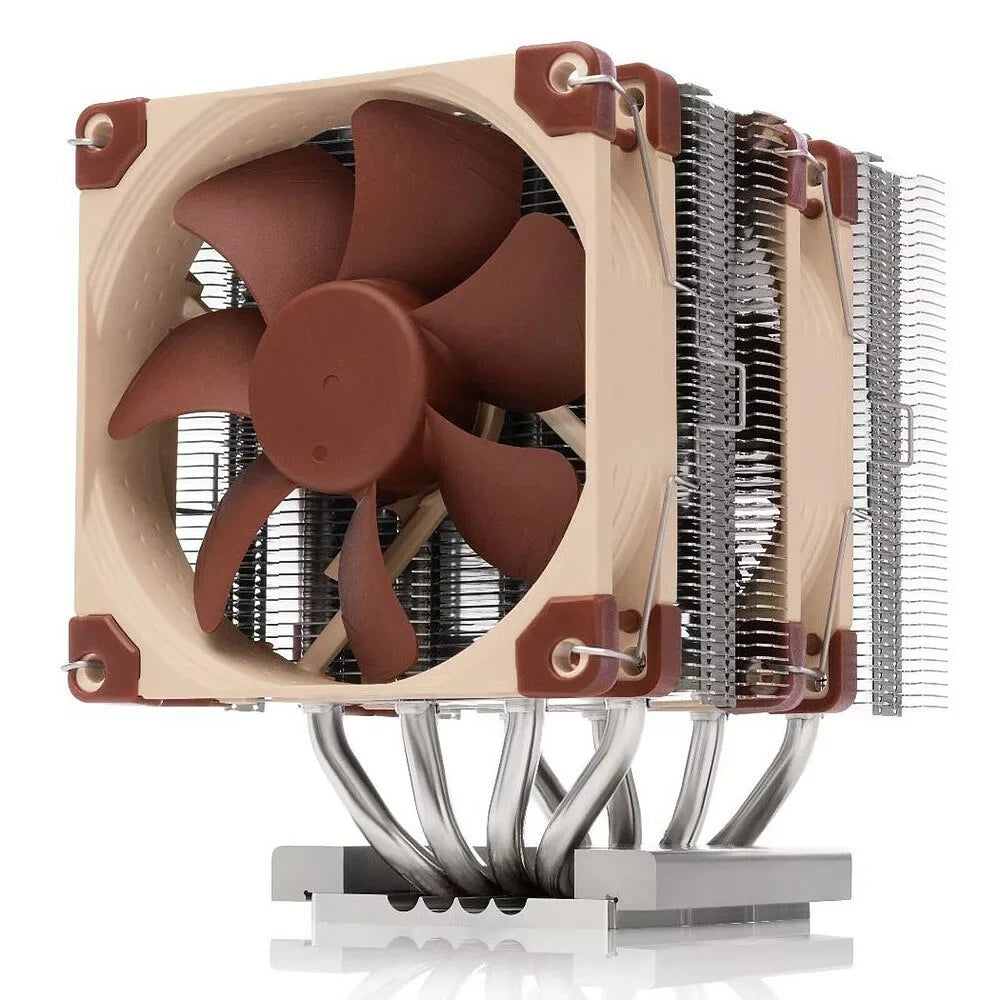 Noctua NH-D9 TR5-SP6 4U — vue principale du ventirad CPU sur fond blanc — réf. NH-D9 TR5-SP6 4U