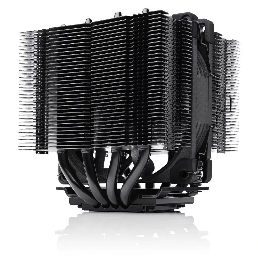 Noctua NH-D9L chromax.black — vue principale du ventirad CPU sur fond blanc — réf. NH-D9L CHROMAX.BLACK