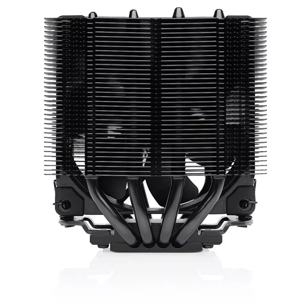 Noctua NH-D9L chromax.black — vue produit 2 du ventirad CPU sur fond blanc — réf. NH-D9L CHROMAX.BLACK