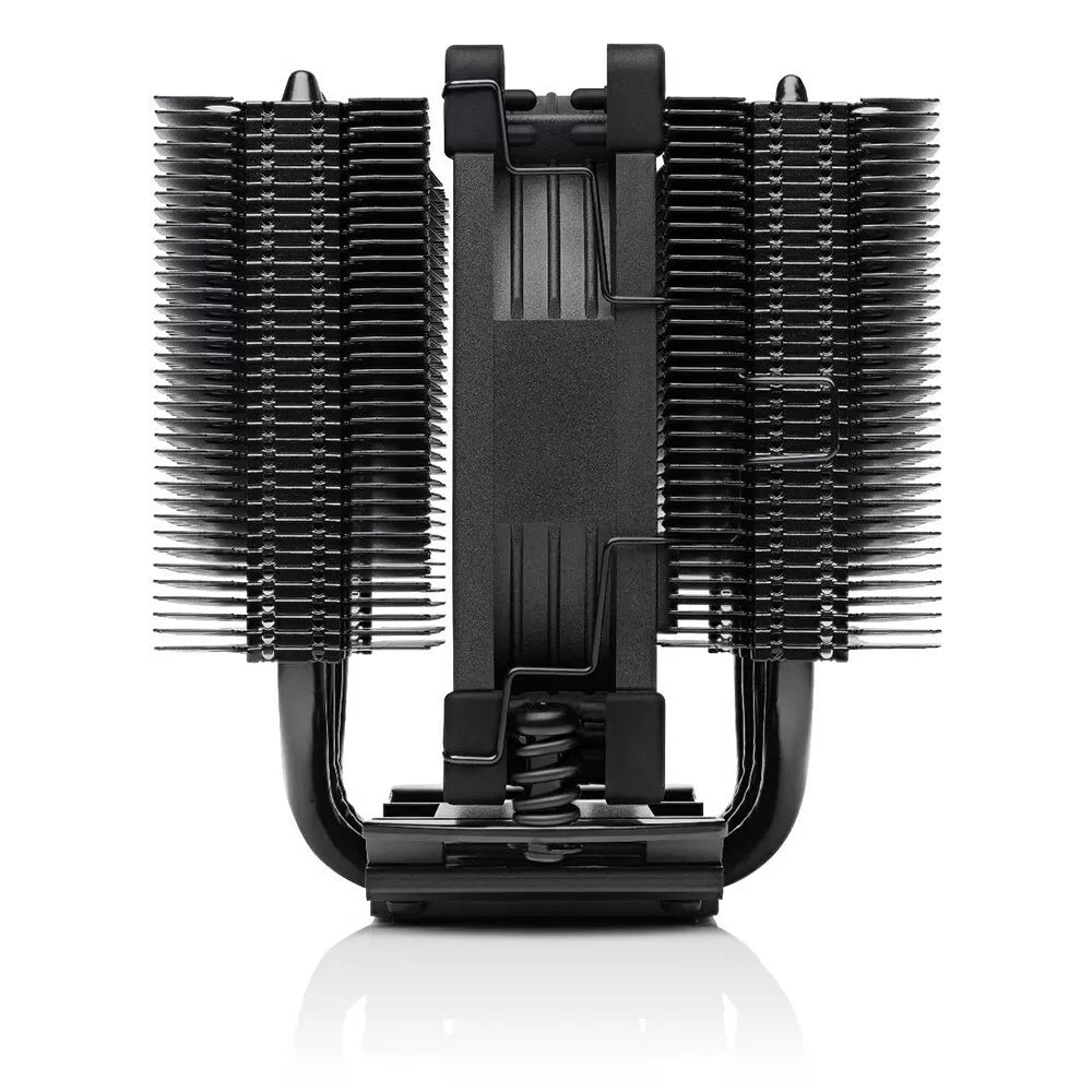 Noctua NH-D9L chromax.black — vue produit 3 du ventirad CPU sur fond blanc — réf. NH-D9L CHROMAX.BLACK