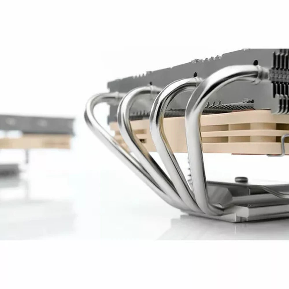Noctua NH-L12S Low Profile — vue produit 4 du ventirad CPU sur fond blanc — réf. NH-L12S