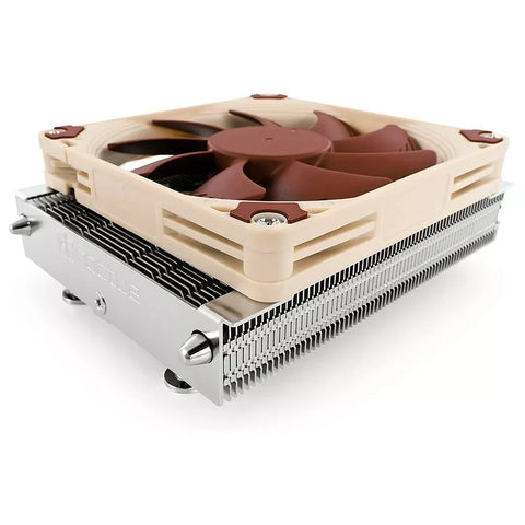 Noctua NH-L9a-AM4 — vue principale du ventirad CPU sur fond blanc — réf. NH-L9A-AM4