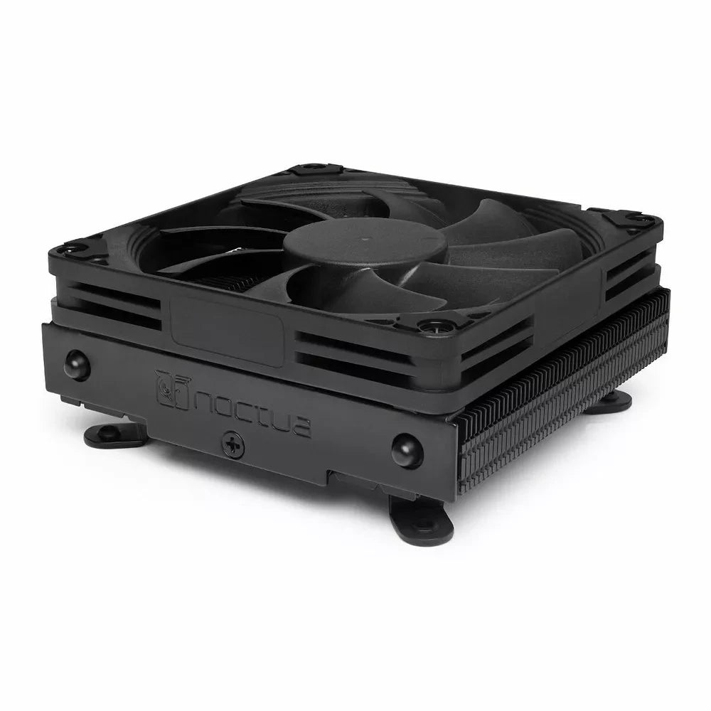 Noctua NH-L9I-17XX chromax.black — vue produit 2 du ventirad CPU sur fond blanc — réf. NH-L9I-17XX CH.BK