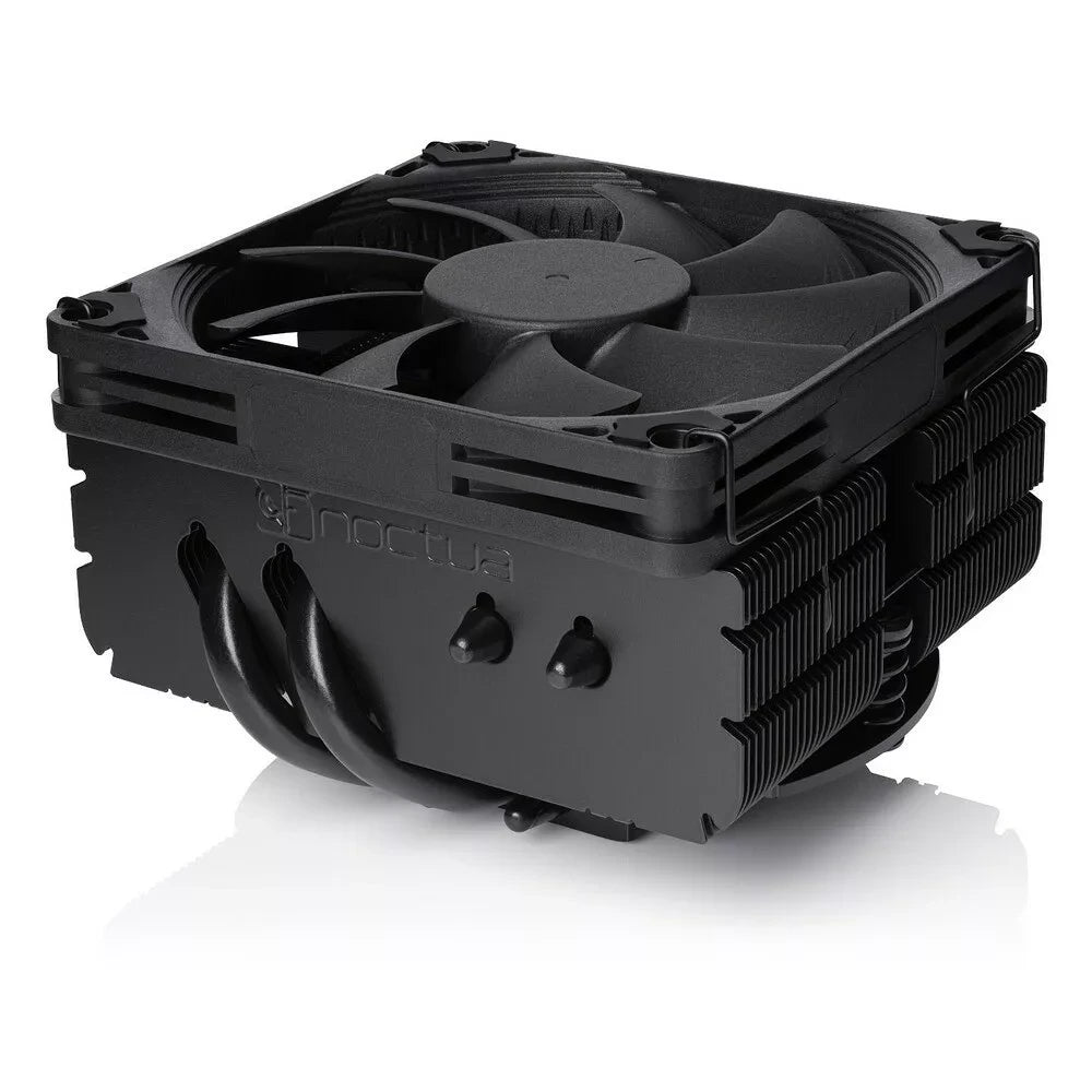 Noctua NH-L9x65 chromax.black — vue principale du ventirad CPU sur fond blanc — réf. NH-L9X65 CHROMAX.BLACK