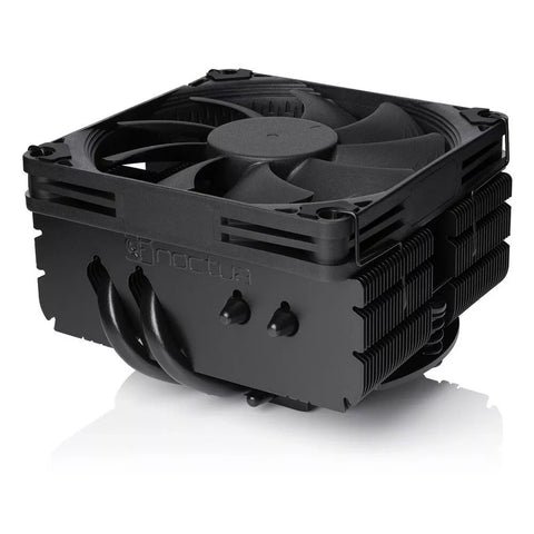 Noctua NH-L9x65 chromax.black — vue principale du ventirad CPU sur fond blanc — réf. NH-L9X65 CHROMAX.BLACK