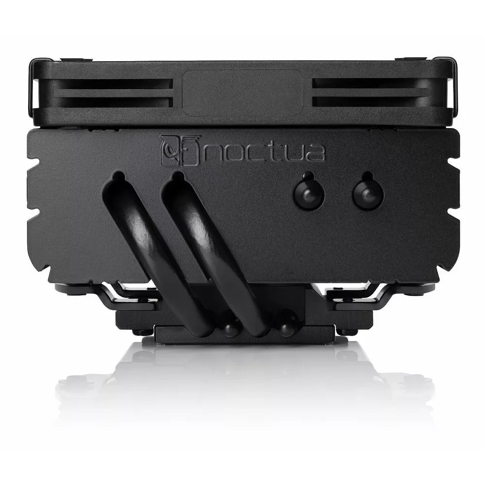 Noctua NH-L9x65 chromax.black — vue produit 2 du ventirad CPU sur fond blanc — réf. NH-L9X65 CHROMAX.BLACK
