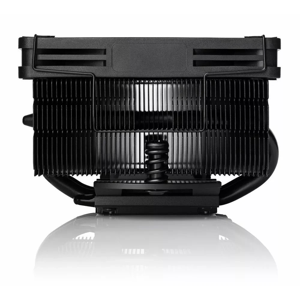Noctua NH-L9x65 chromax.black — vue produit 3 du ventirad CPU sur fond blanc — réf. NH-L9X65 CHROMAX.BLACK