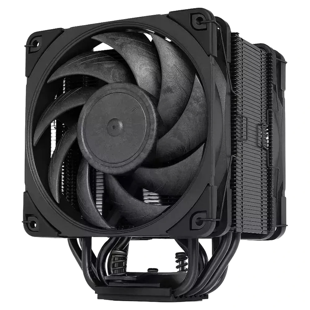Noctua NH-U12A chromax.black — vue principale du ventirad CPU sur fond blanc — réf. NH-U12A CHROMAX.BLACK