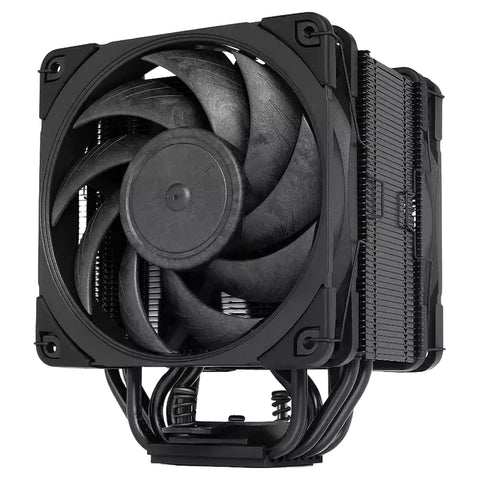 Noctua NH-U12A chromax.black — vue principale du ventirad CPU sur fond blanc — réf. NH-U12A CHROMAX.BLACK