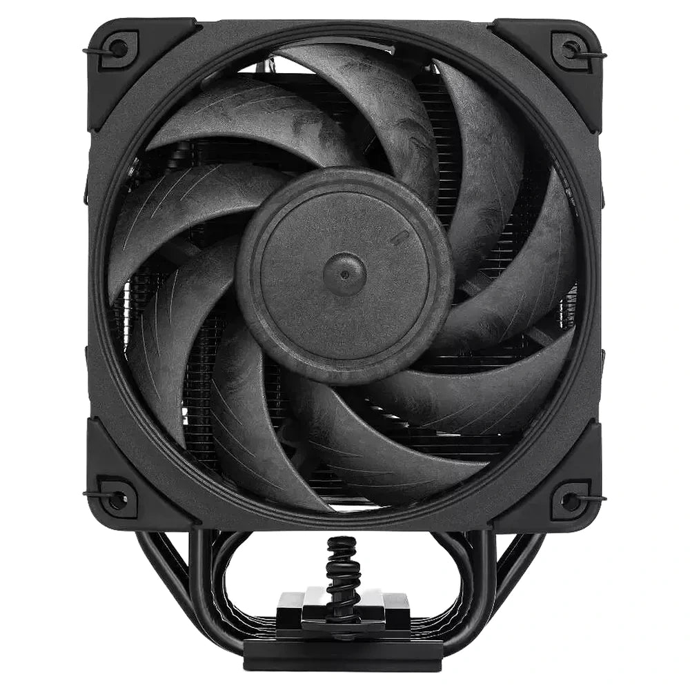 Noctua NH-U12A chromax.black — vue produit 2 du ventirad CPU sur fond blanc — réf. NH-U12A CHROMAX.BLACK