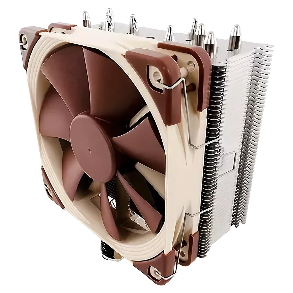 Noctua NH-U12S — vue produit 2 du ventirad CPU sur fond blanc — réf. NH-U12S