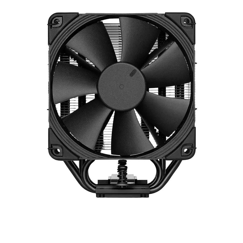 Noctua NH-U12S chromax.black — vue produit 3 du ventirad CPU sur fond blanc — réf. NH-U12S-CHROMAX-BLACK