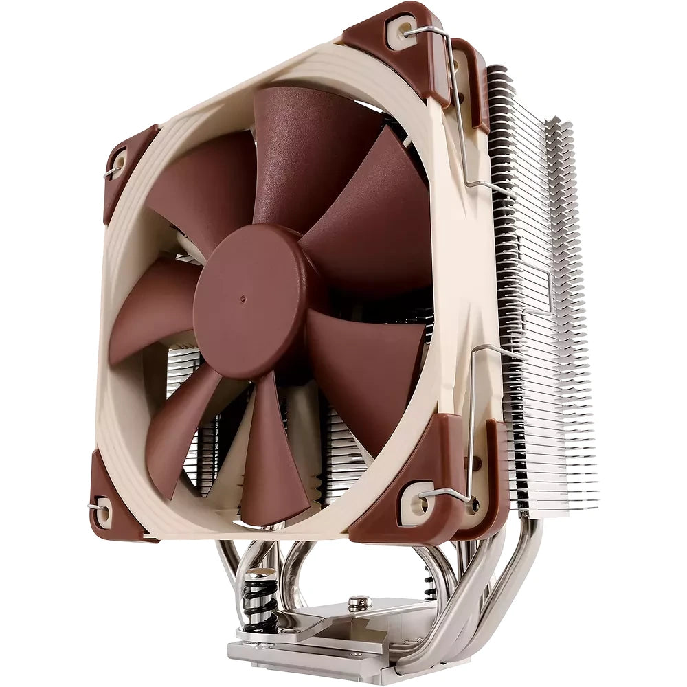 Noctua NH-U12S SE-AM4 — vue principale du ventirad CPU sur fond blanc — réf. NH-U12S-SE-AM4
