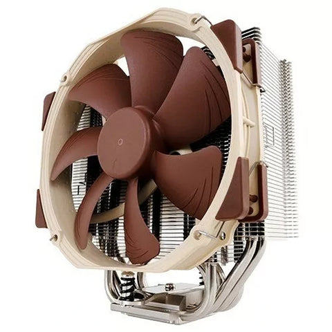 Noctua NH-U14S — vue principale du ventirad CPU sur fond blanc — réf. NH-U14S