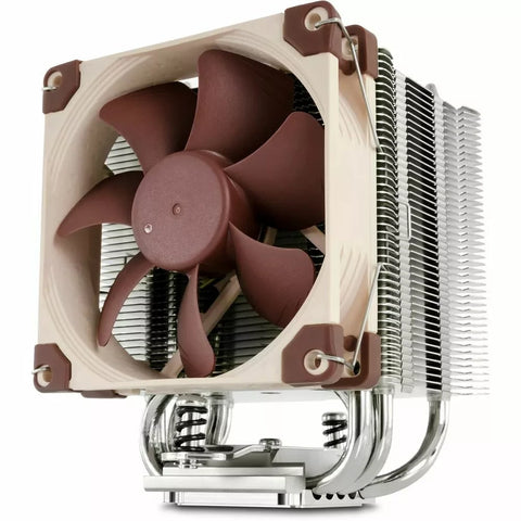 Noctua NH-U9S — vue principale du ventirad CPU sur fond blanc — réf. NH-U9S