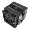 Thermalright Frost Tower 140 – Noir — vue principale du ventirad CPU sur fond blanc — réf. FRTOW140BK